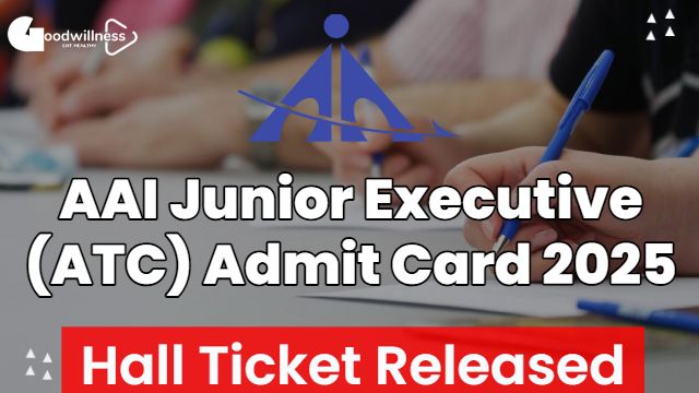 AAI Junior Executive ATC Admit Card 2025