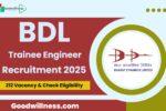 BDL Trainee Recruitment 2025
