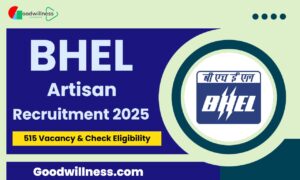 BHEL Artisan Job Recruitment 2025