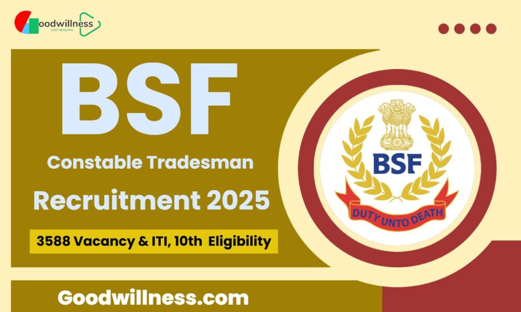 BSF Constable Recruitment 2025