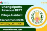 Chengalpattu Revenue Department Job 2025