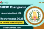 DHEW Thanjavur Recruitment 2025