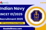 Indian Navy INCET Recruitment 2025 1