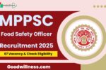 MPPSC FSO Recruitment Notification 2025
