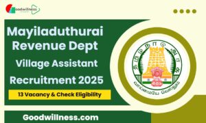 Mayiladuthurai Revenue Dept Recruitment 2025