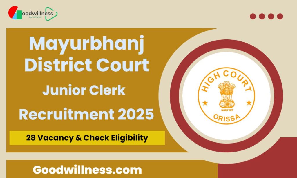 Mayurbhanj District Court Group C Recruitment 2025
