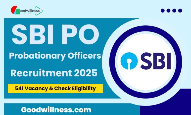 SBI PO Recruitment 2025 | 541 Probationary Officers (PO) Vacancy, Check Application