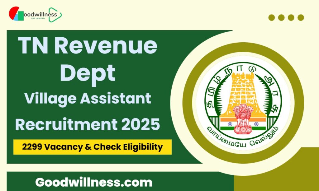 TN Village Assistant Job Notification 2025