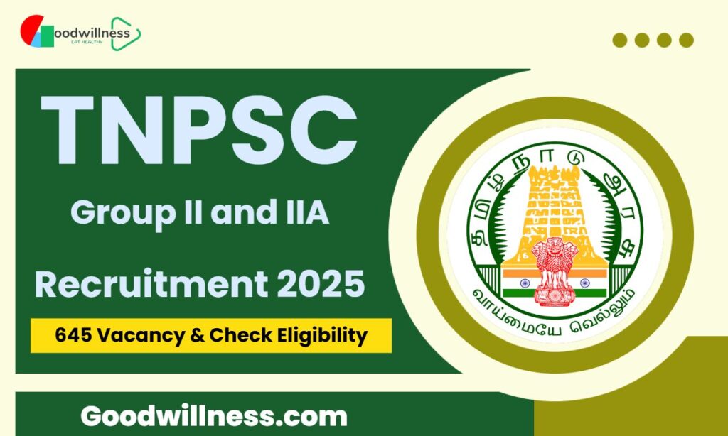 TNPSC Group II Recruitment 2025 | Apply Online 640+ Combined Civil Services Examination-II Post 4 TNPSC Group II Recruitment 2025