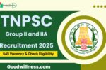 TNPSC Group II Recruitment 2025