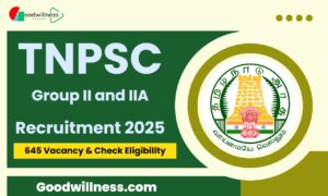 TNPSC Group II Recruitment 2025