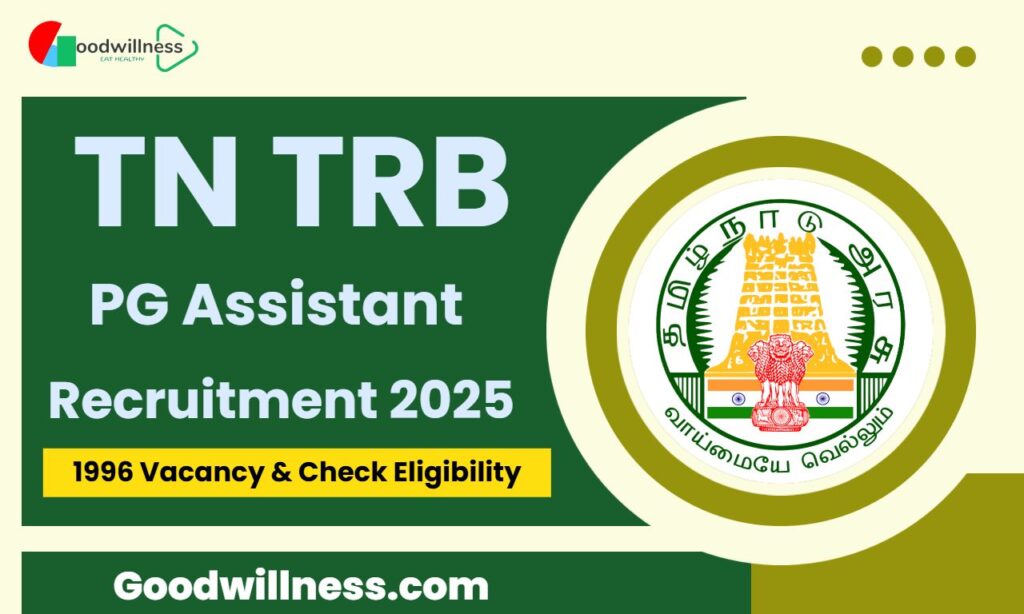 TRB PG Assistant Recruitment 2025