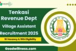 Tenkasi Revenue Department Recruitment 2025