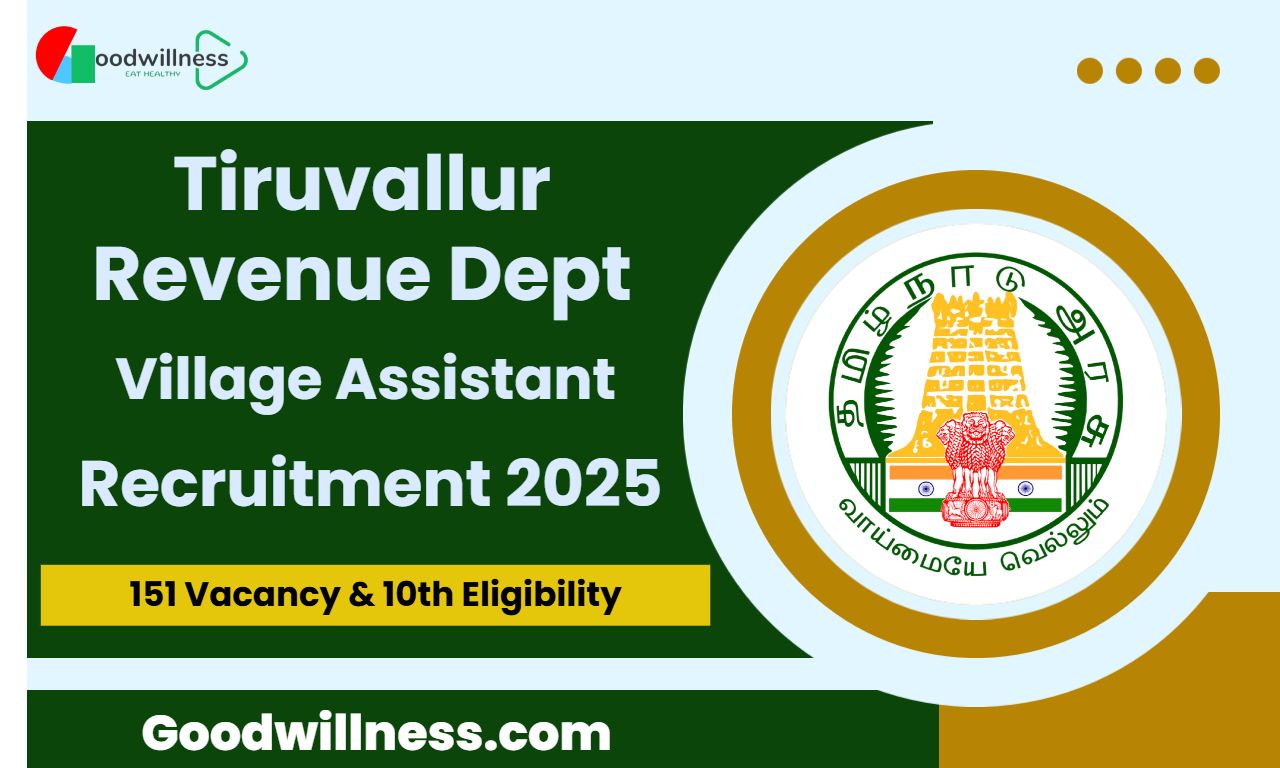 Tiruvallur Revenue Dept Recruitment 2025