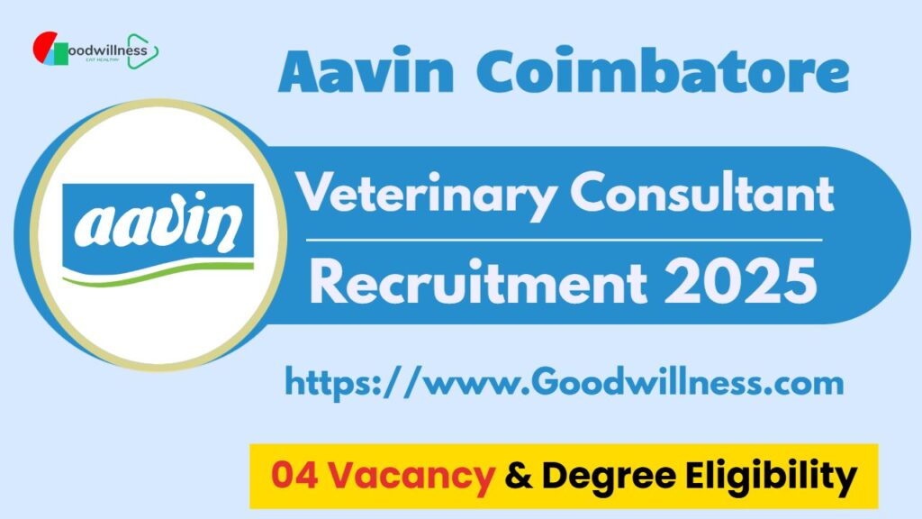 Aavin Coimbatore Recruitment 2025