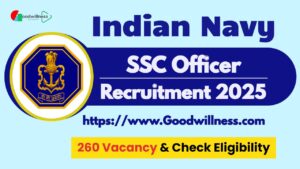 Indian Navy SSC Officer Recruitment 2025