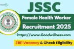 JSSC ANM Recruitment 2025