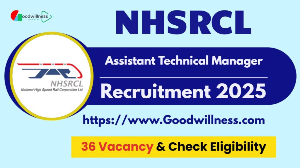 NHSRCL Manager Recruitment 2025 | 36 Junior Technical Manager Post 4 NHSRCL Manager Recruitment 2025
