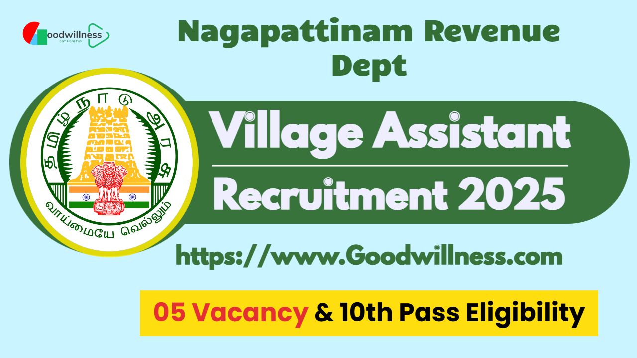 Nagapattinam Revenue Dept Recruitment 2025