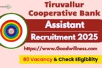 Tiruvallur Cooperative Bank Recruitment 2025