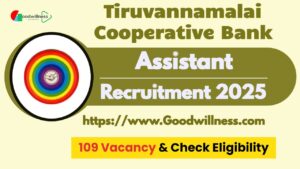 Tiruvannamalai Cooperative Bank Recruitment 2025