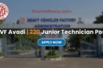 HVF Avadi Junior Technician Notification 2026