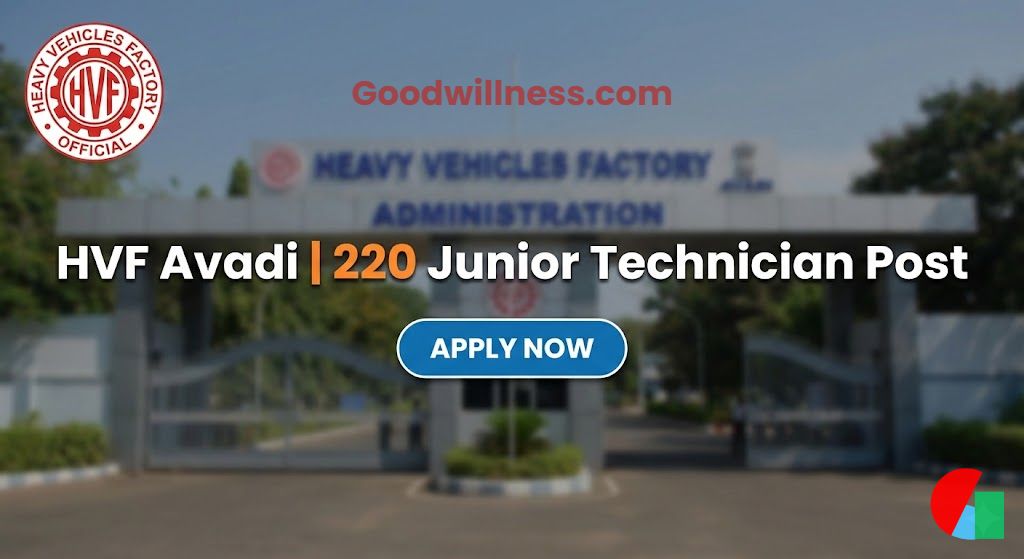 HVF Avadi Junior Technician Notification 2026