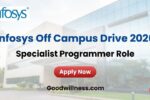 Infosys Off Campus Drive 2026