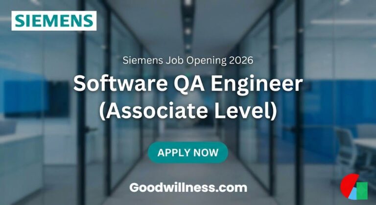 Siemens Job Opening 2026