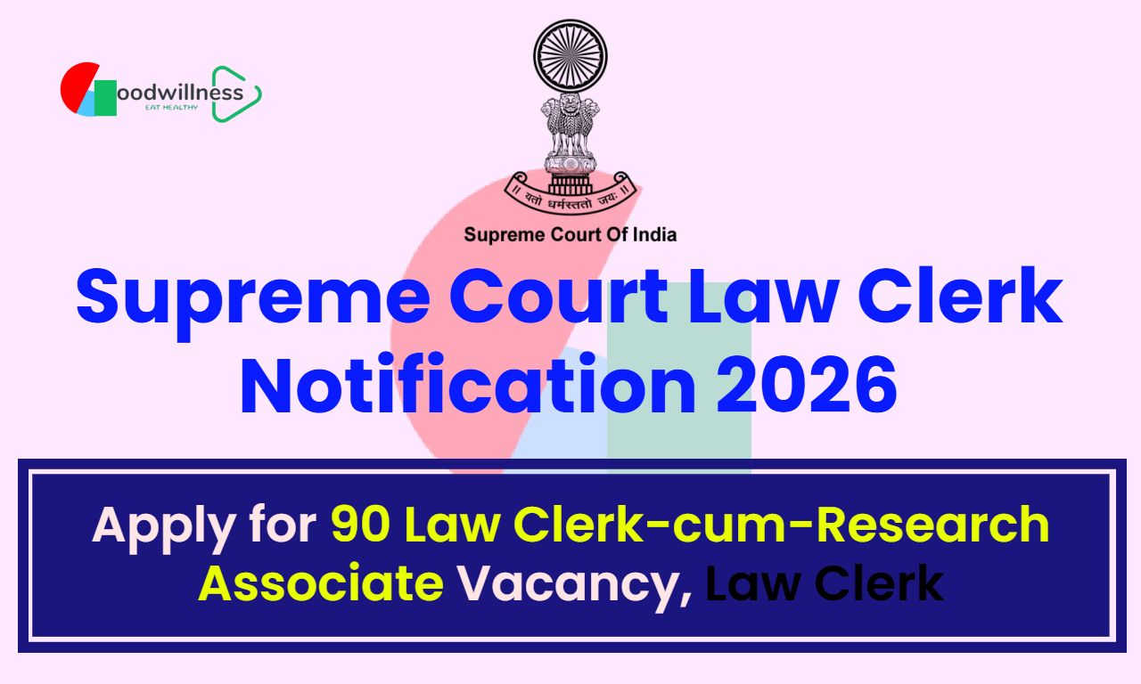 Supreme Court Law Clerk Notification 2026