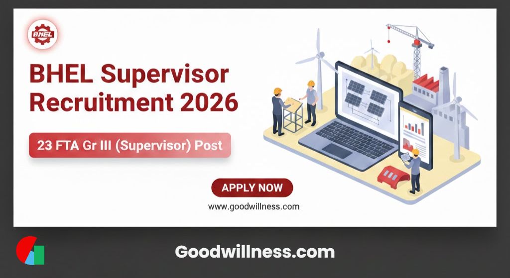 BHEL Supervisor Recruitment 2026