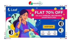 Leaf Earbuds, Neckbands, Smartwatches Flat 70% off