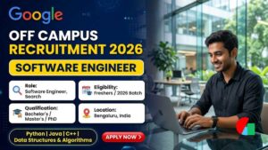 Google Off Campus Recruitment 2026
