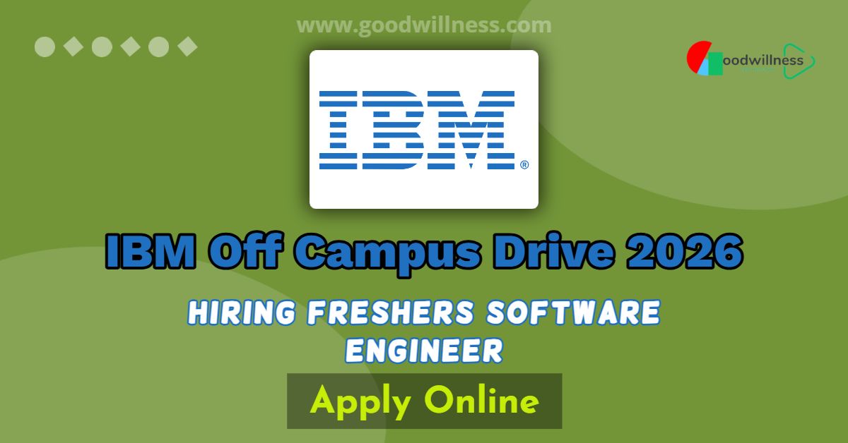 IBM Off Campus Drive 2026 | Hiring Freshers Software Engineer | Apply Online 1 IBM Off Campus Drive 2026