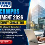 KPMG Off Campus Recruitment 2026 | SAP GRC, Security-Consultant Role, Apply Online