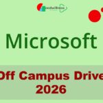 Microsoft Off Campus Recruitment 2026 | Software Engineer Role, Apply Online