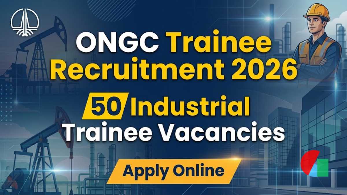 ONGC Trainee Recruitment 2026