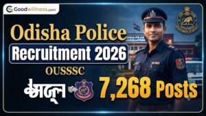 Odisha Police OUSSSC Recruitment 2026