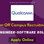 Qualcomm Off Campus Recruitment 2026 | Apply Online Associate Engineer – Software