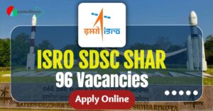 SDSC SHAR ISRO Recruitment 2026