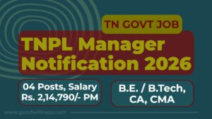 TNPL Manager Notification 2026