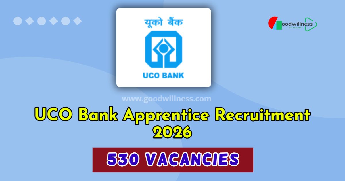 UCO Bank Apprentice Recruitment 2026 | 530 Apprentice Job Vacancy 1 UCO Bank Apprentice Recruitment 2026